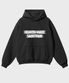 SP 섀도우 오버핏 후드 블랙