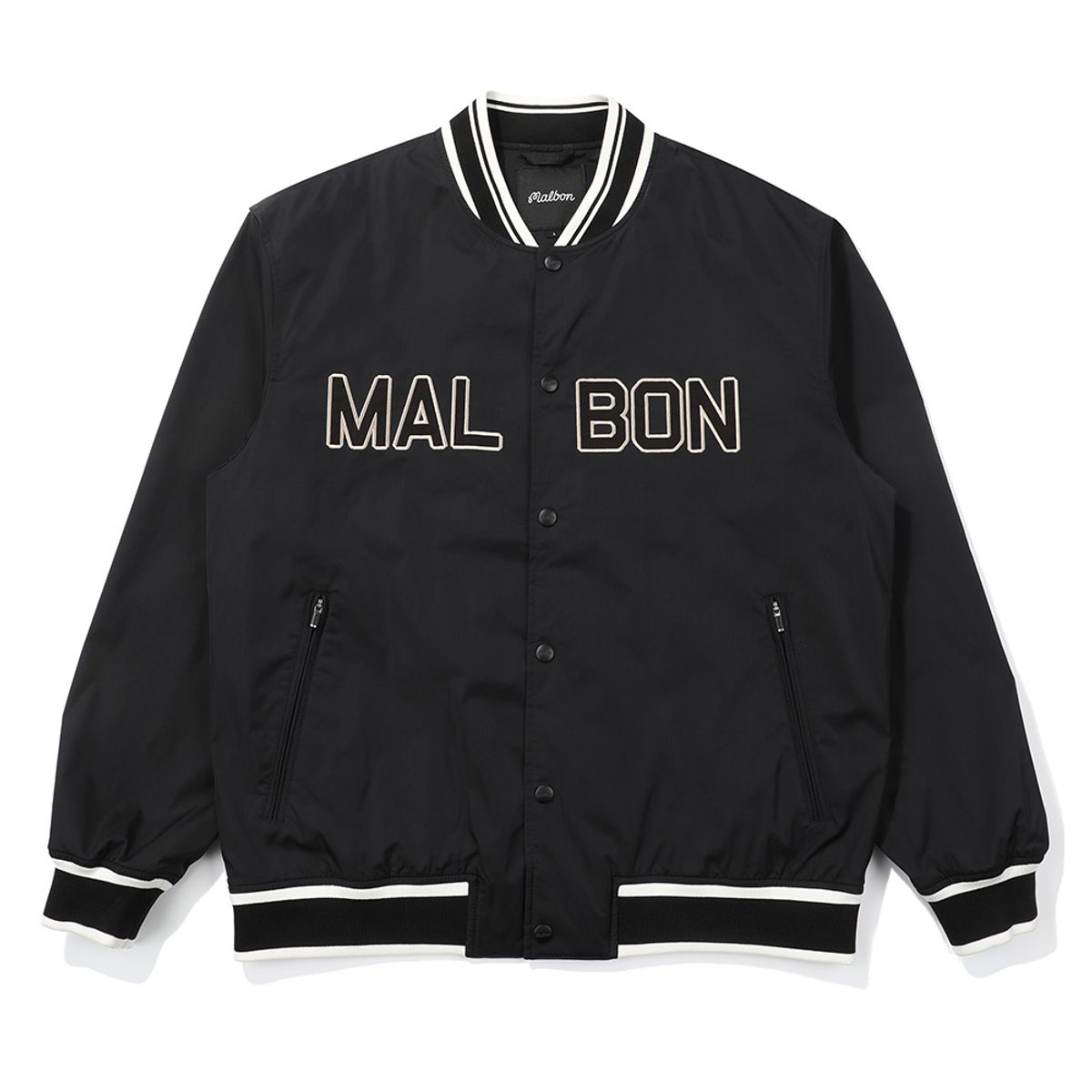 말본 골프(MALBON GOLF) 타이거 버킷 스타디움 자켓 BLACK