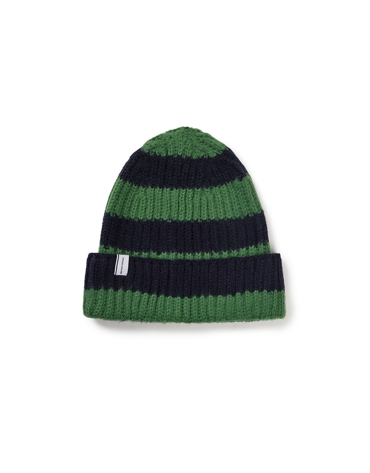 엠엠엘지(MMLG) [Mmlg] MM STRIPE KNIT HAT (GREEN)