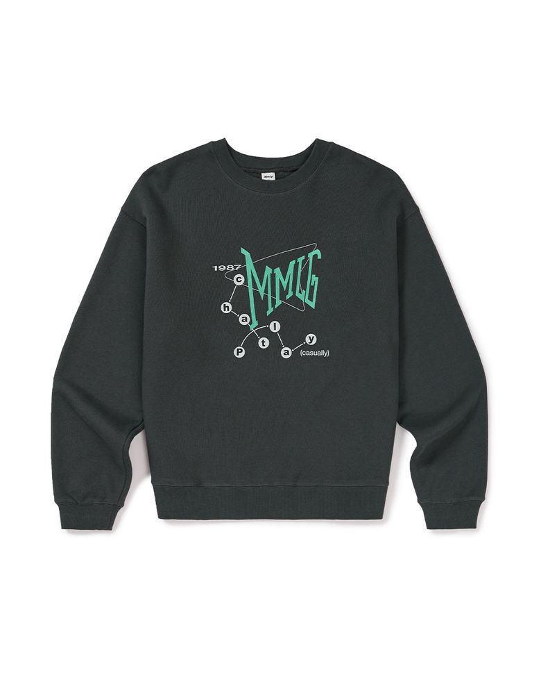 [Mmlg] VISUAL SPIRIT SWEAT (SQUID BLACK)