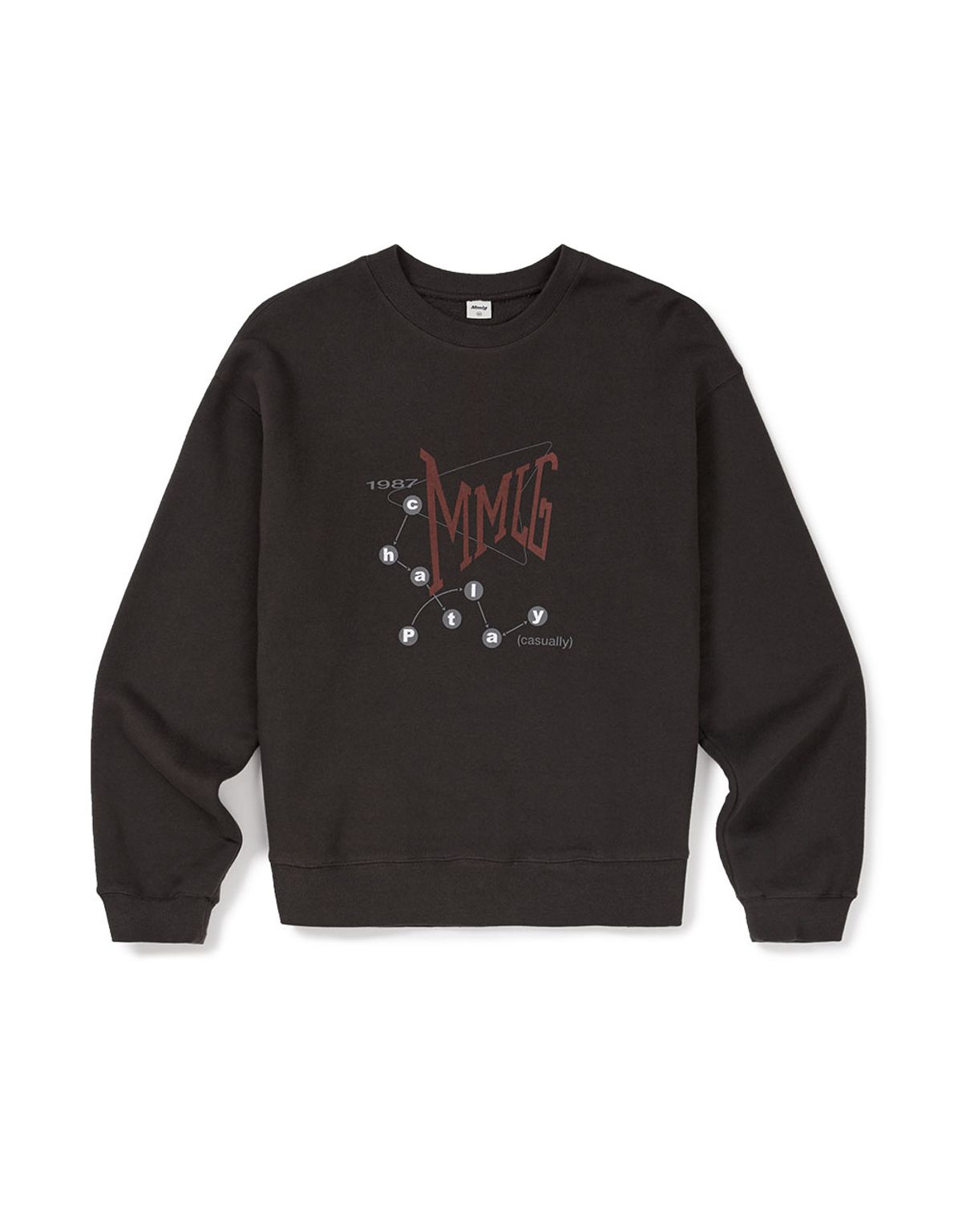 엠엠엘지(MMLG) [Mmlg] VISUAL SPIRIT SWEAT (WOODY BROWN)