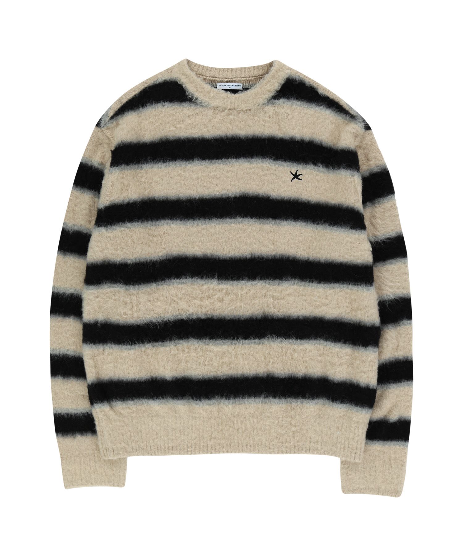 【THECOLDESTMOMENT】TCM typing logo knit