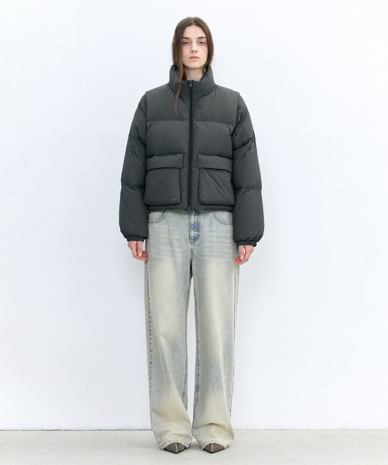 [INSILENCE] Hybrid Soft Down Jacket /追跡付 INSILENCE] Hybrid Soft Down Jacket /追跡付 (IN SILENCE