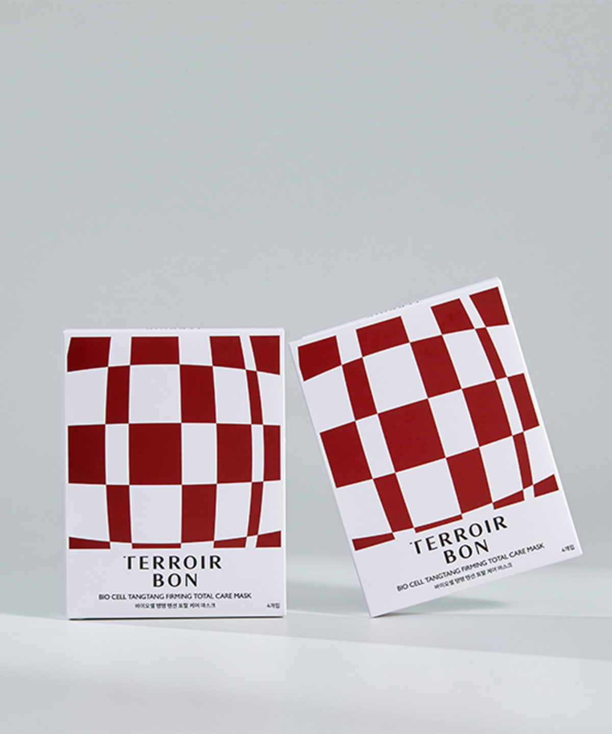떼루아본(TERROIRBON) 비건 바이오셀 탱탱 텐션 토탈 케어 마스크 2주(2box*4개입)