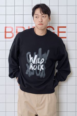 파이어워크 더블 맨투맨_블랙