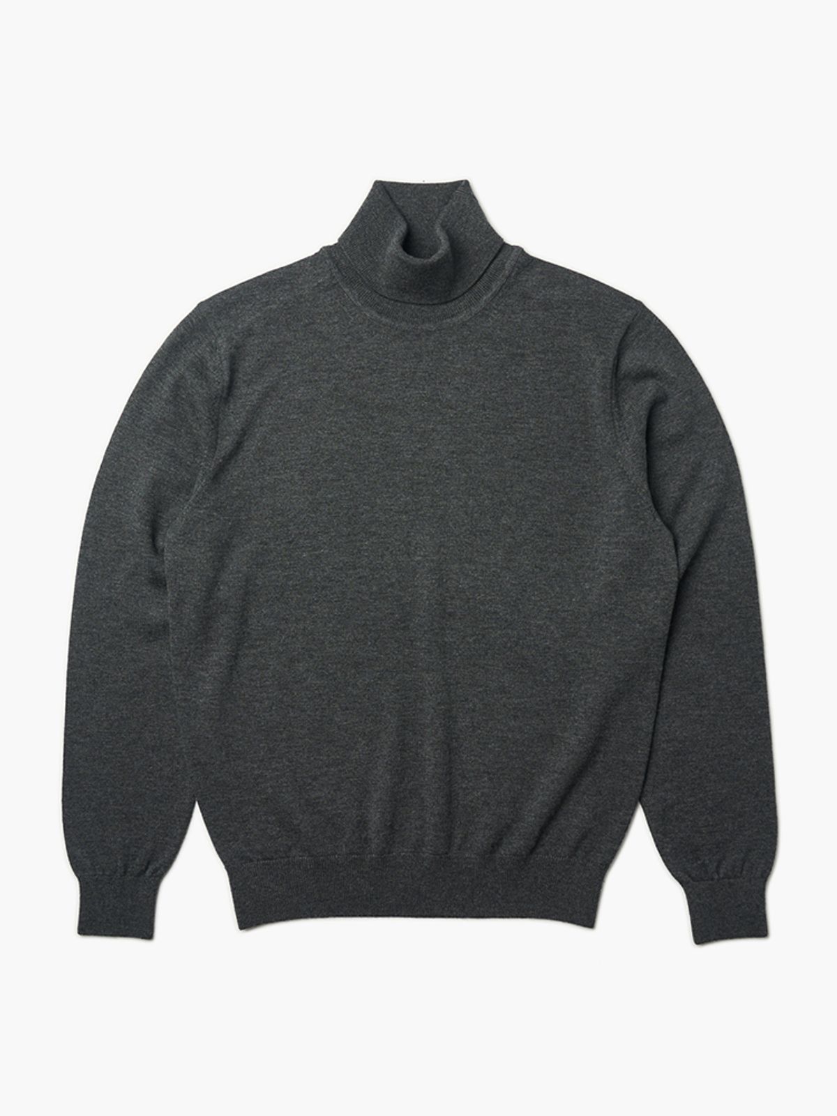 베르노(VERNO) 24FW Turtle-neck Knit Charcoal