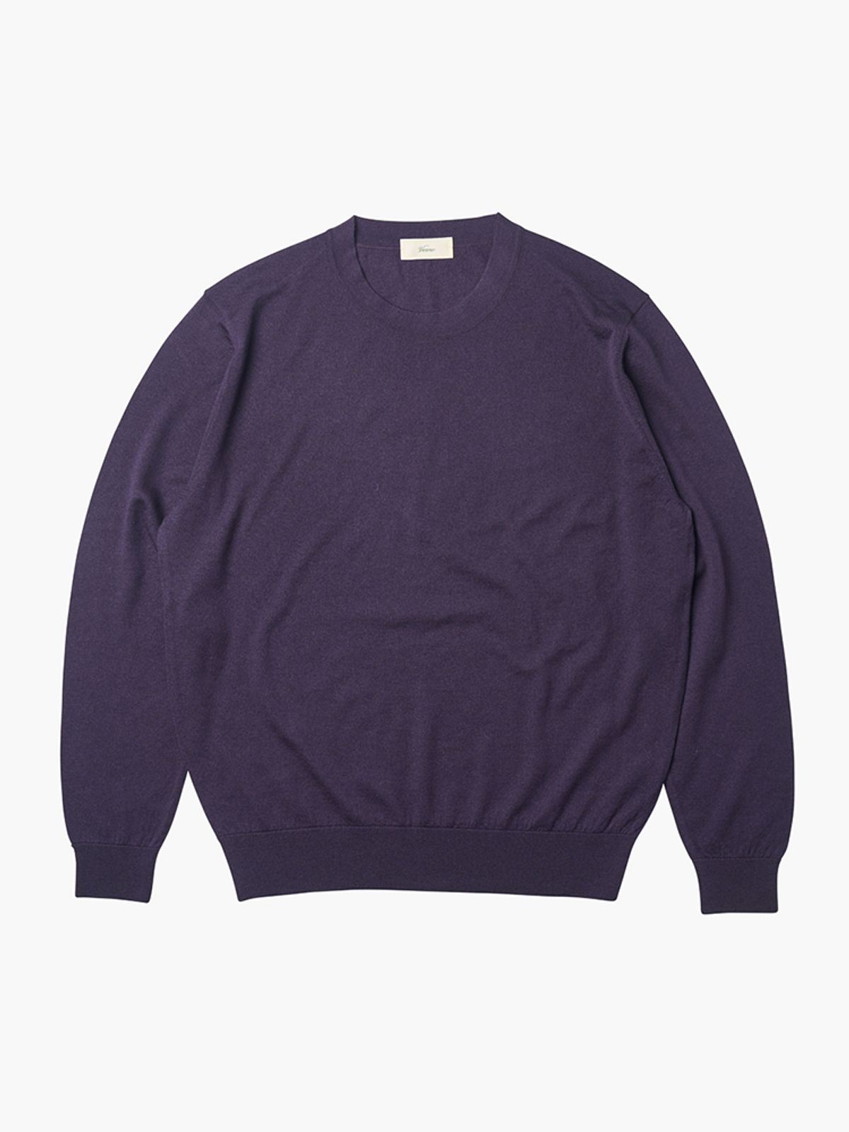 베르노(VERNO) 24FW Round-neck Knit Violet