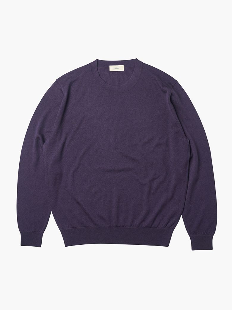 24FW Round-neck Knit Violet