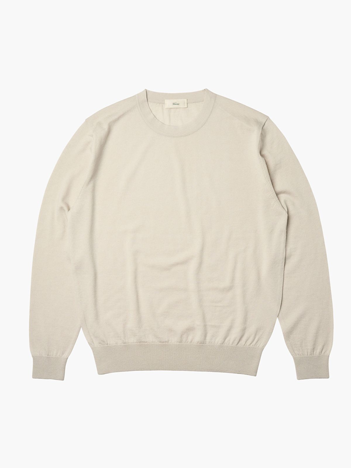 베르노(VERNO) 24FW Round-neck Knit Whisky