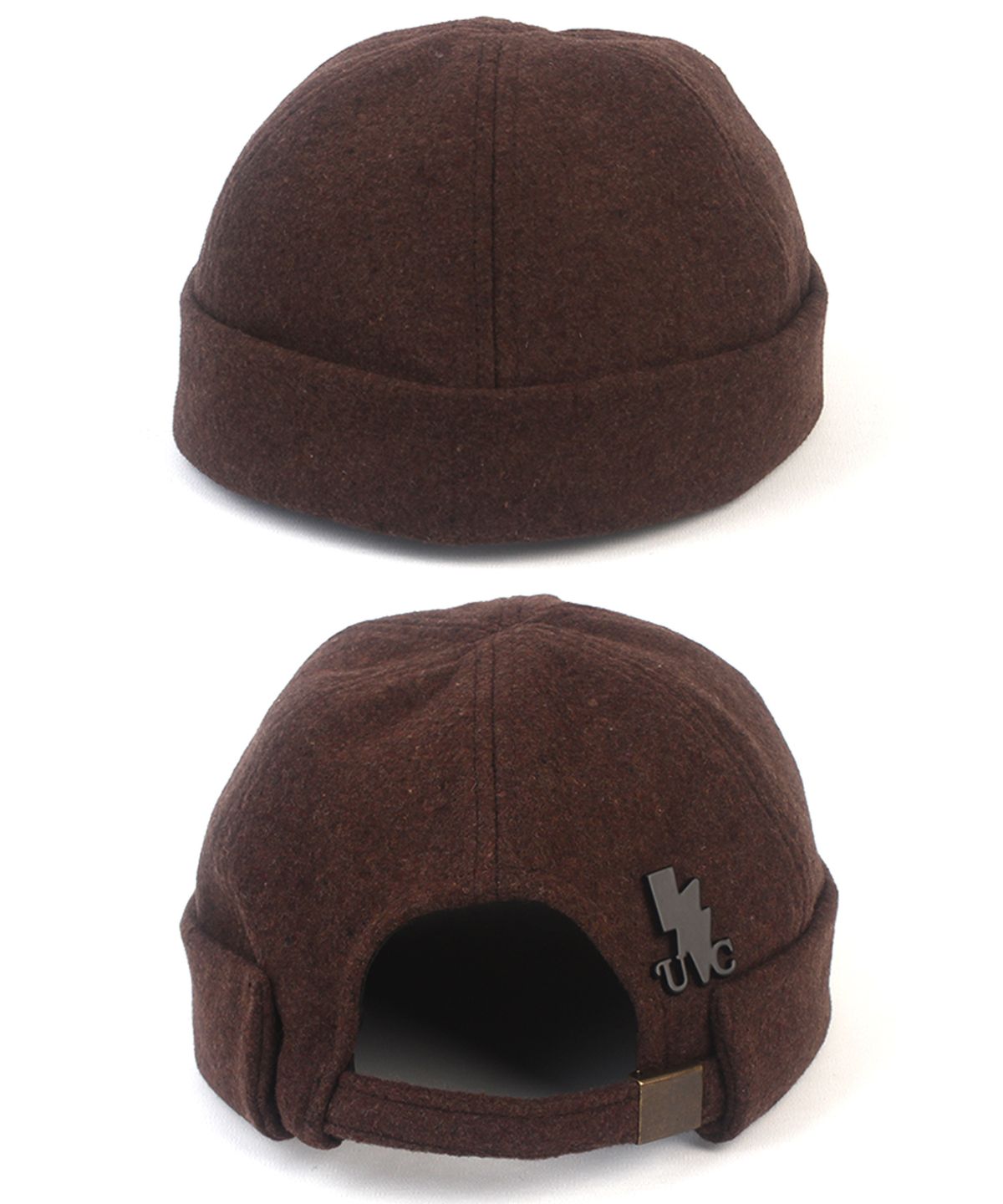 유니버셜 케미스트리(UNIVERSAL CHEMISTRY) Wool Brown Watch Cap 와치캡