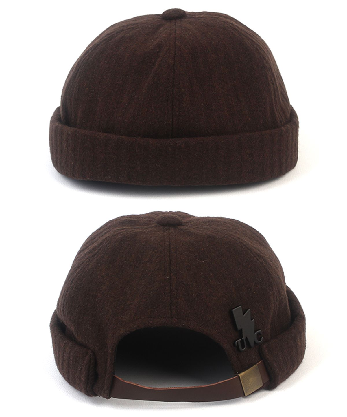 유니버셜 케미스트리(UNIVERSAL CHEMISTRY) Modern Wool Brown Watch Cap 와치캡