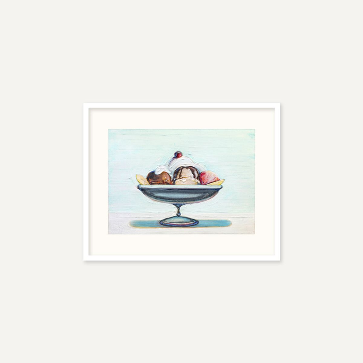 그릿시즌(GREET SEASON) 웨인 티보 Untitled(Banana Split), 1980 (액자 포함)