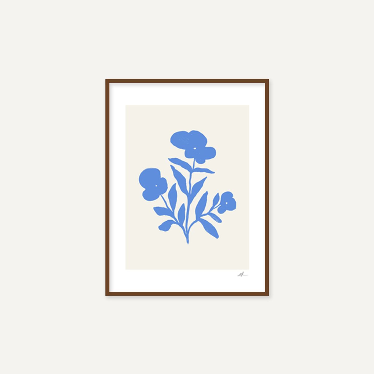 그릿시즌(GREET SEASON) 클로이 퍼페로 존슨 / Bloemen 01 (액자 포함)