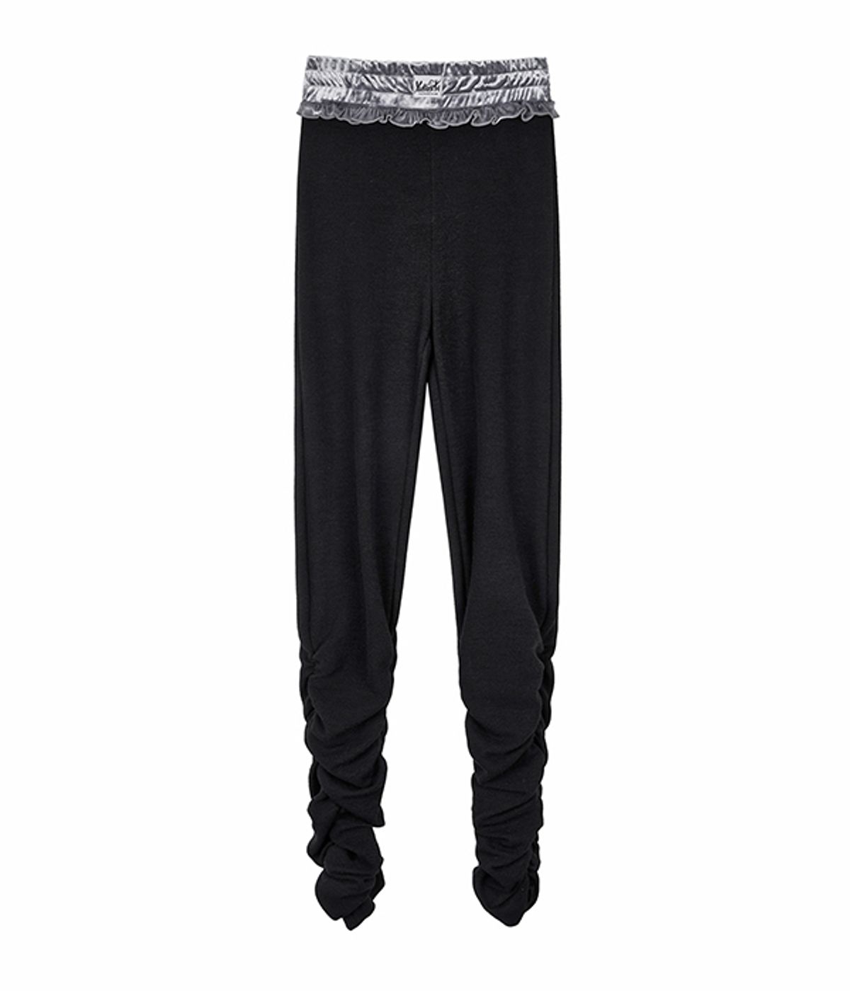 유쓰배쓰(YOUTHBATH) Banding creases leggings_black