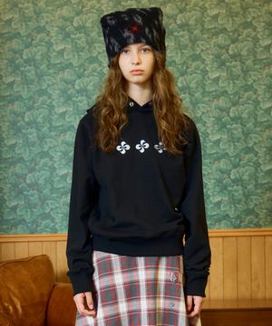 CRESCENDO HOODIE / black