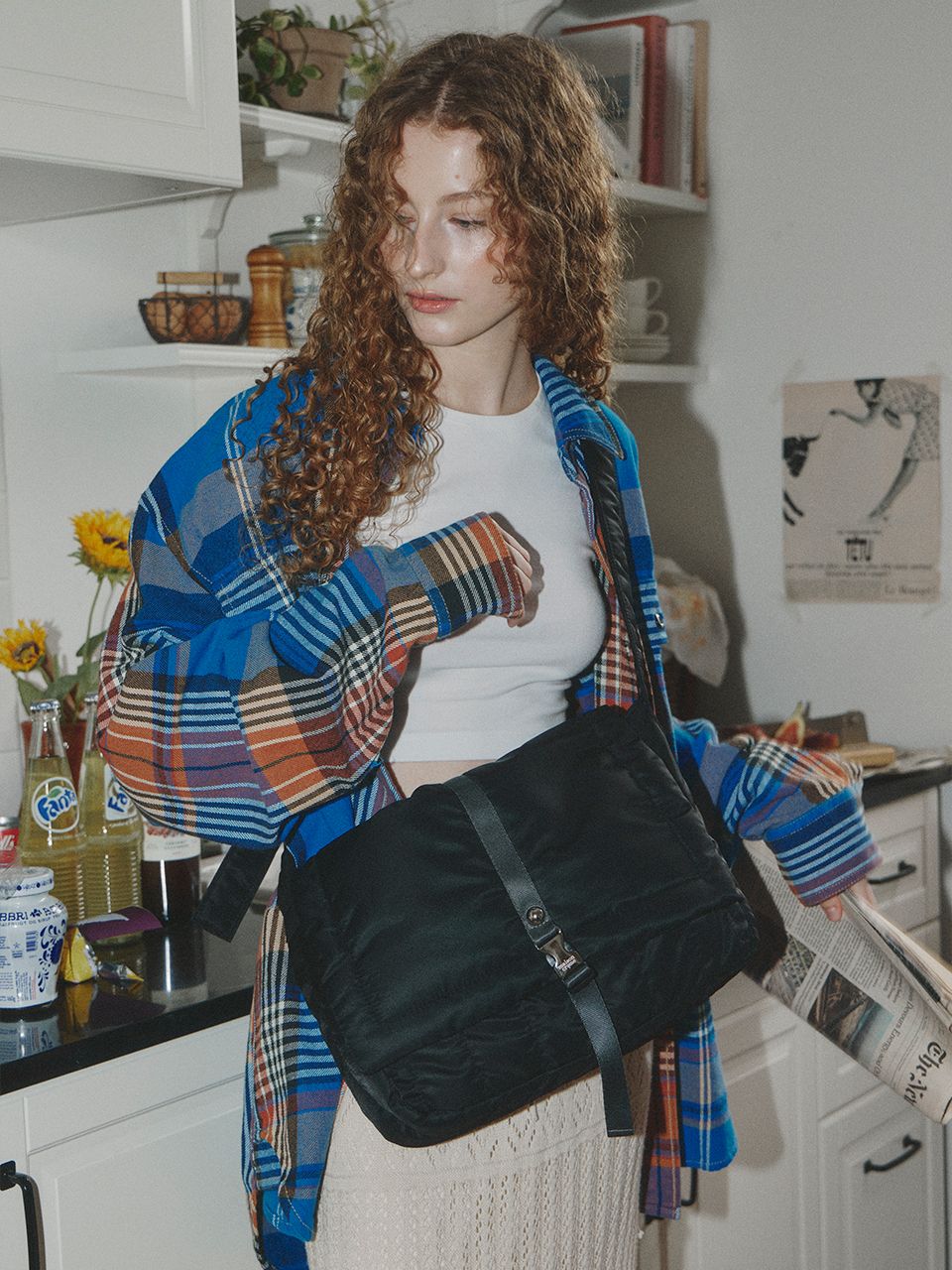 ◆maison creme◆ Canele Belt bag m sizeBlack MUSINSA | MAISON CREME Canele Belt bag_ m size_Black
