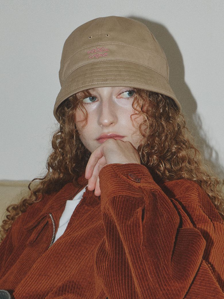Lovers Bucket hat_Beige
