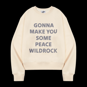 레터링 크롭 맨투맨_아이보리