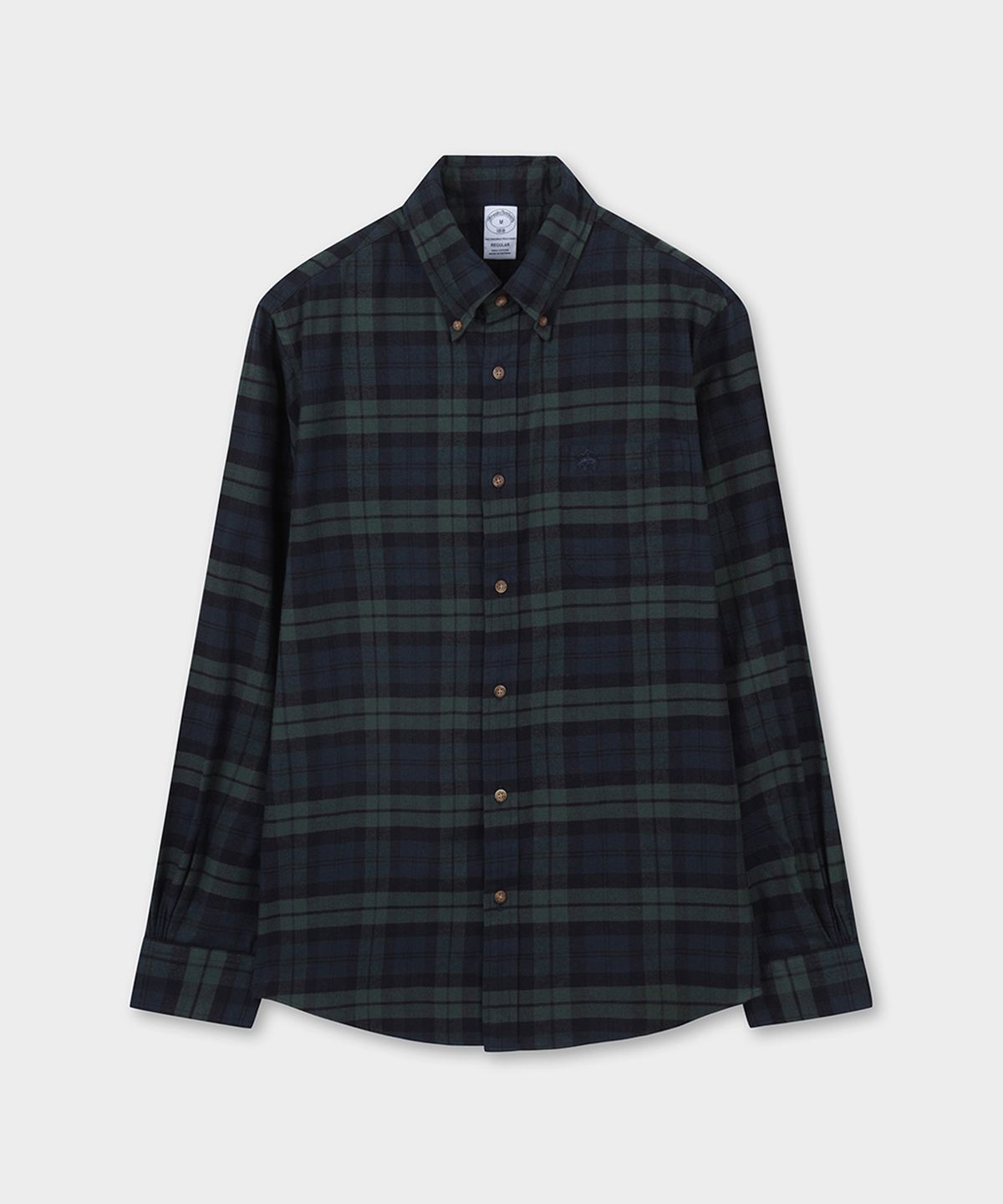 브룩스 브라더스(BROOKS BROTHERS) 플란넬 블랙와치 셔츠 (멀티) (BBTHMF35547EF)