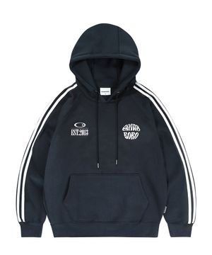 액티브 트랙 래글런 후드티_네이비