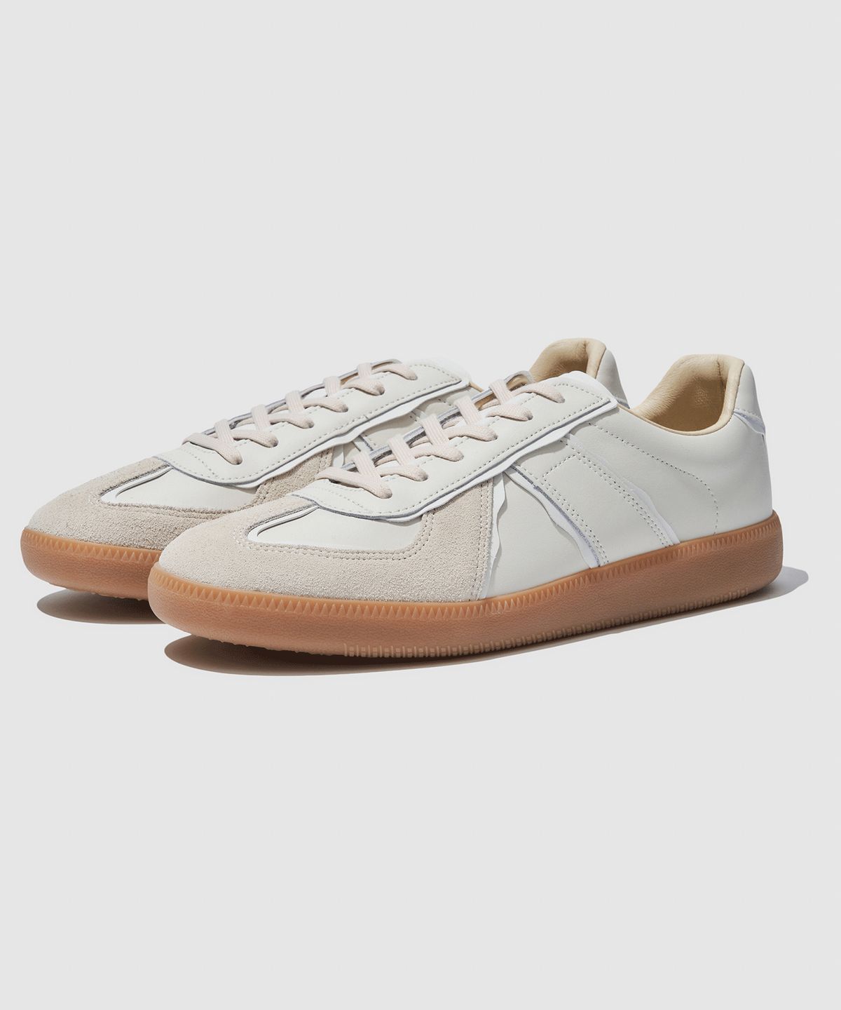 다온아토(DAONATO) German Military Pattern Sneakers (White)