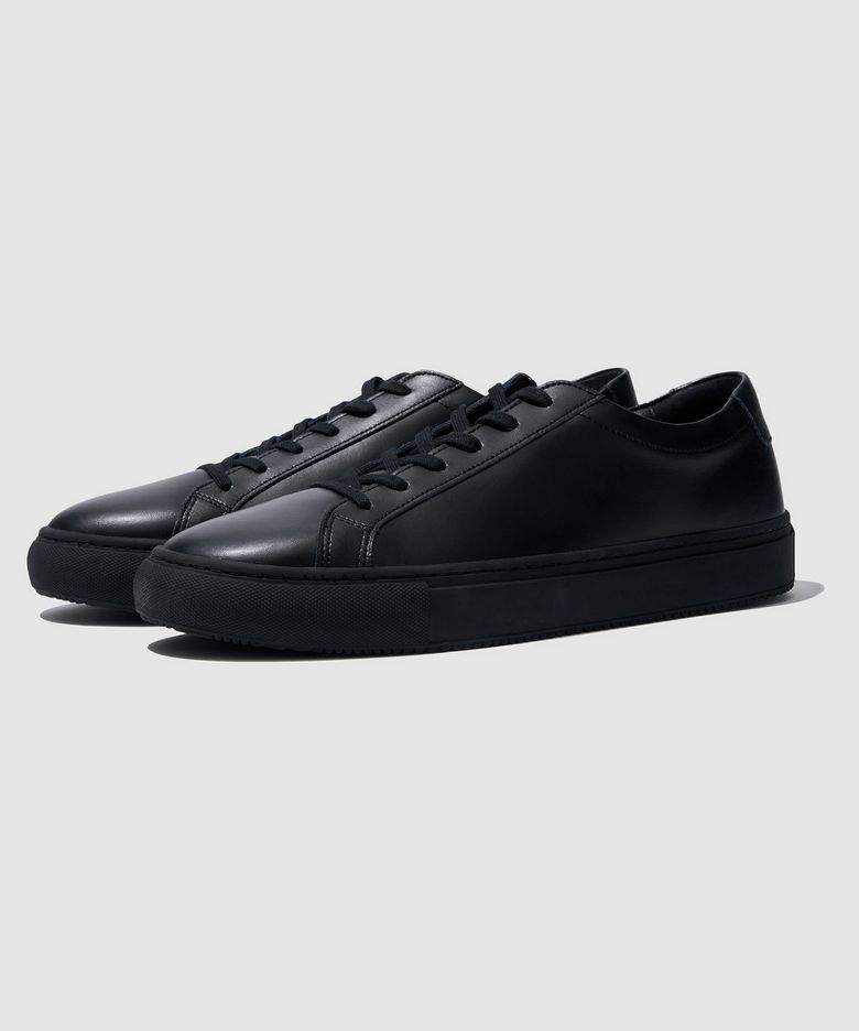 Low Sneakers+5cm (Black)