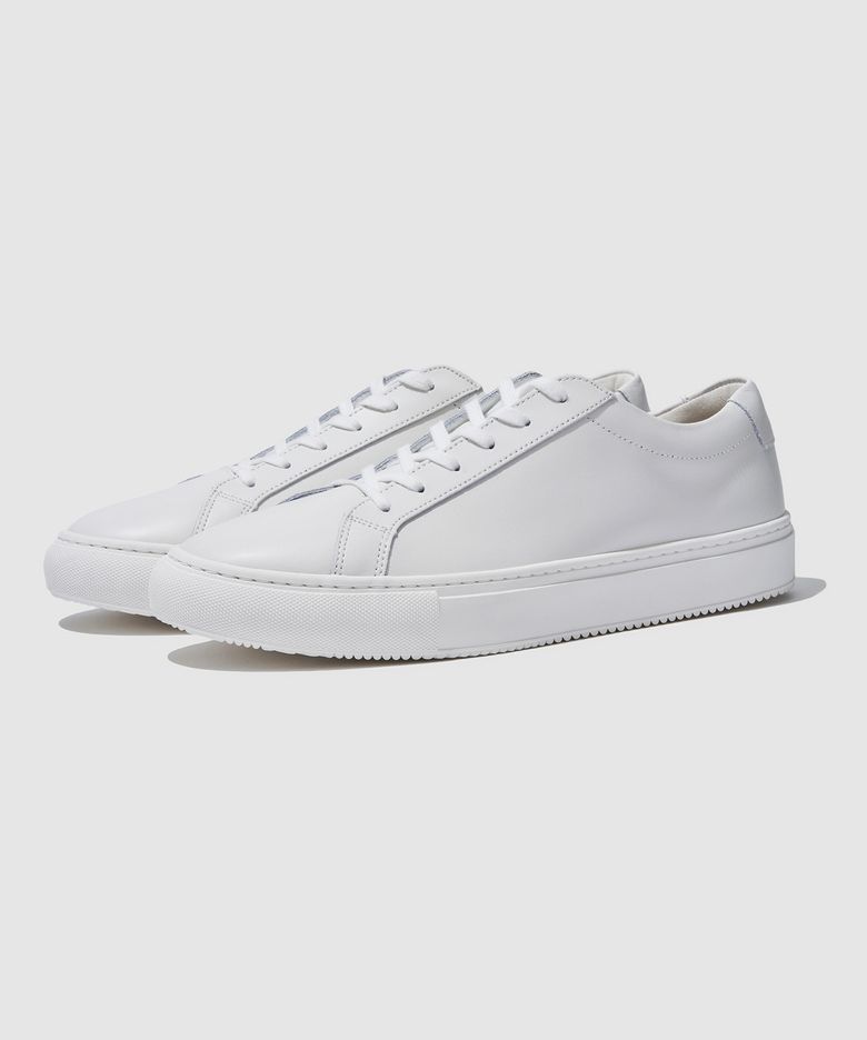 Low Sneakers+5cm (White)