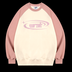 나그랑 타원 로고 맨투맨_인디핑크