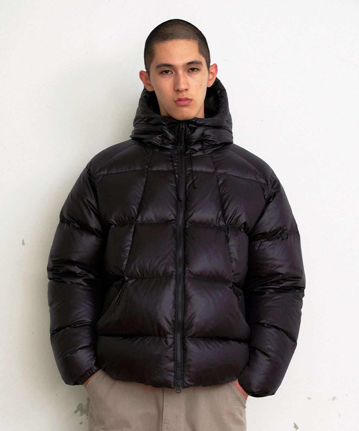 마하그리드(MAHAGRID) HOODED DOWN PARKA BLACK(MG2EWMB902A)