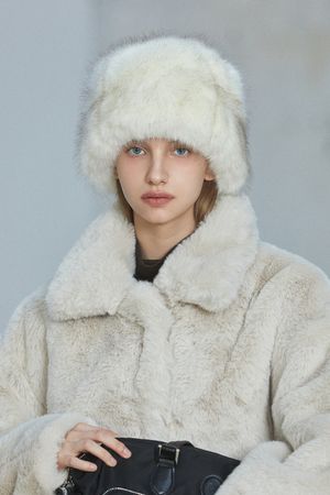 MEATEL FAKE FUR HAT