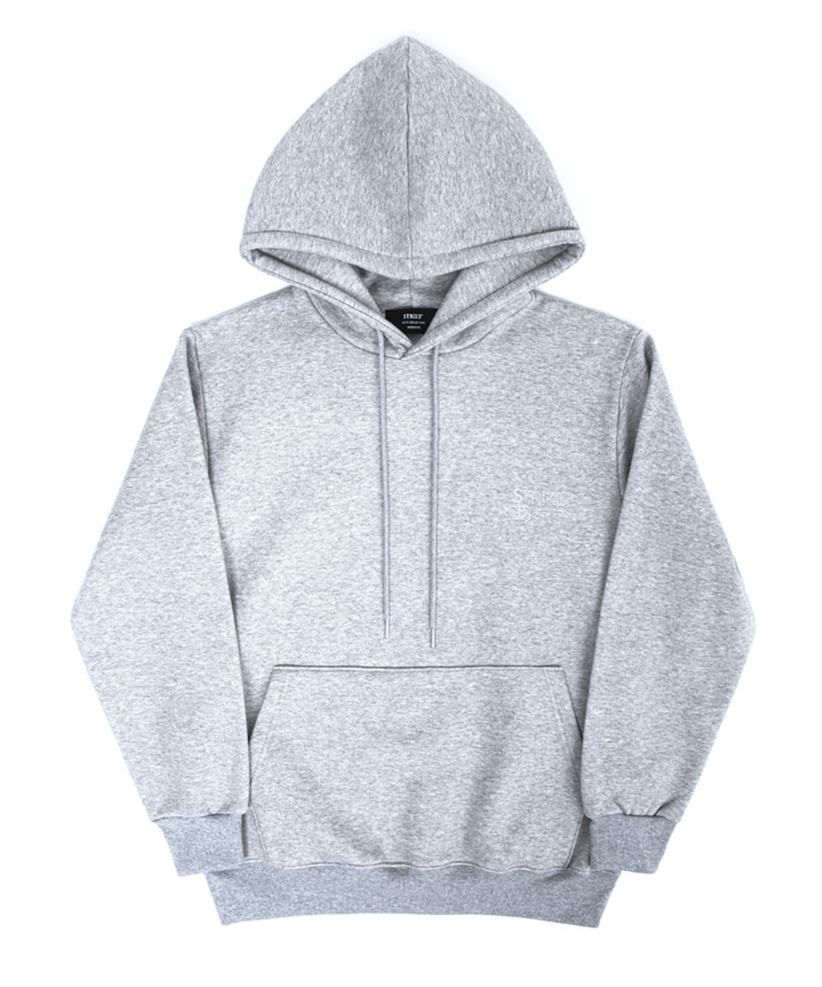 스트라이크(STRIKE) Soft Crystal Logo Over Hoodie (GREY)