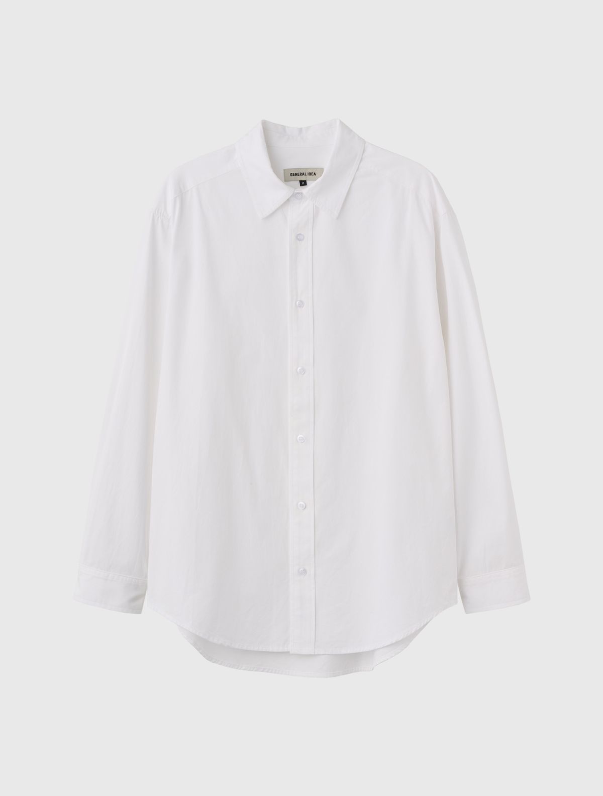 제너럴아이디어(GENERALIDEA) UNISEX 뉴클래식 포플린 셔츠 [WHITE] / SBD3U03002