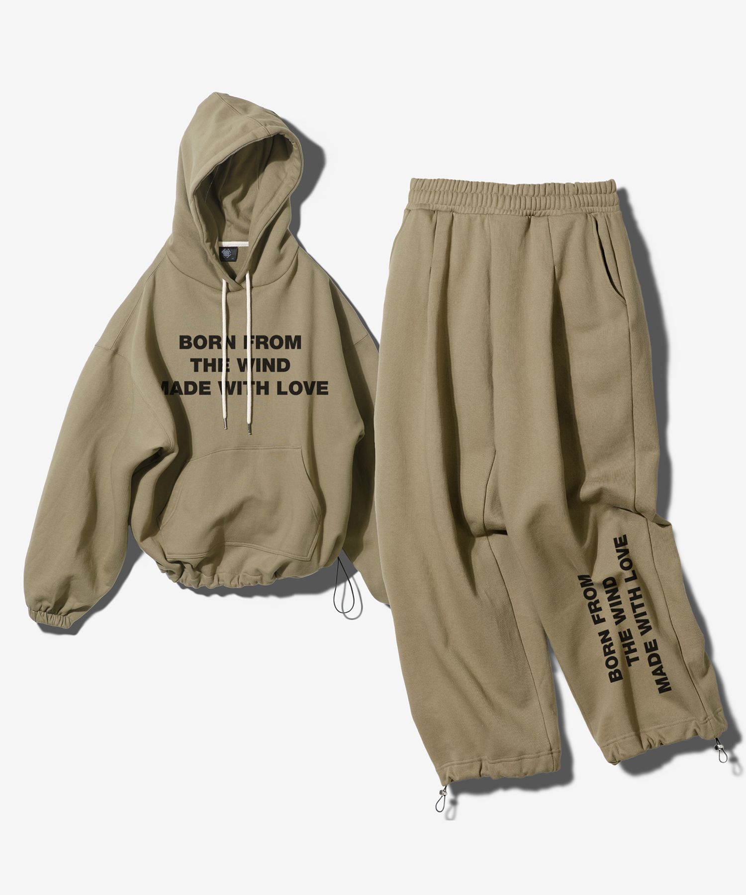 FANSHOW セットアップ セール(SETUP) POCKET HOODED ZIPUP + LEATHER 
