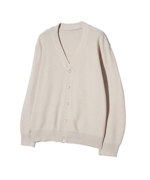 86-IROJ356 소프트 미니멀 니트 가디건 베이지