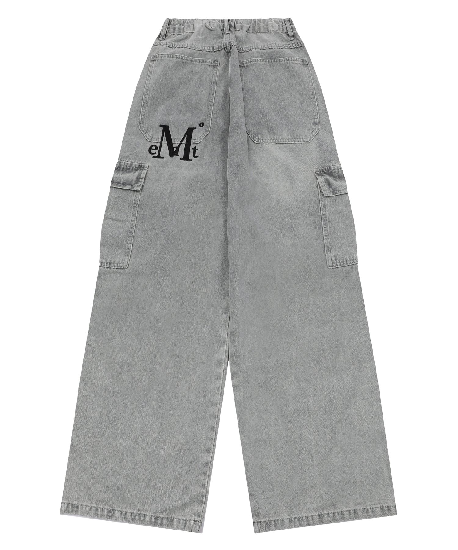 ★MUCENT★ Bolton Back Pocket Big Logo Banding Pants Unisex MUSINSA | MUCENT Bolton Back Pocket Big Logo Banding Pants