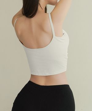 미들 노와이어 면 브라탑