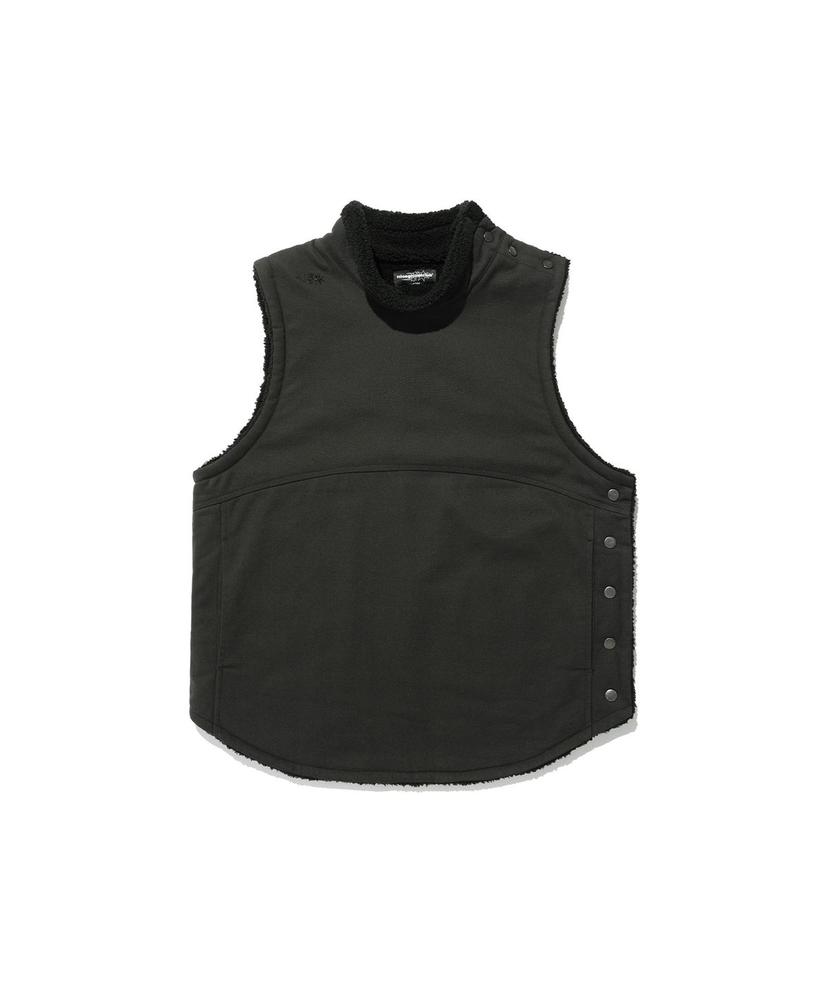 나이스고스트클럽(NICEGHOSTCLUB) FLEECE BULLET PROOF VEST_CHARCOAL(NG2EFUB990A)