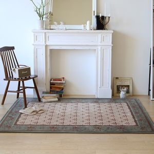 캘리 클래식 빈티지 극세사 러그