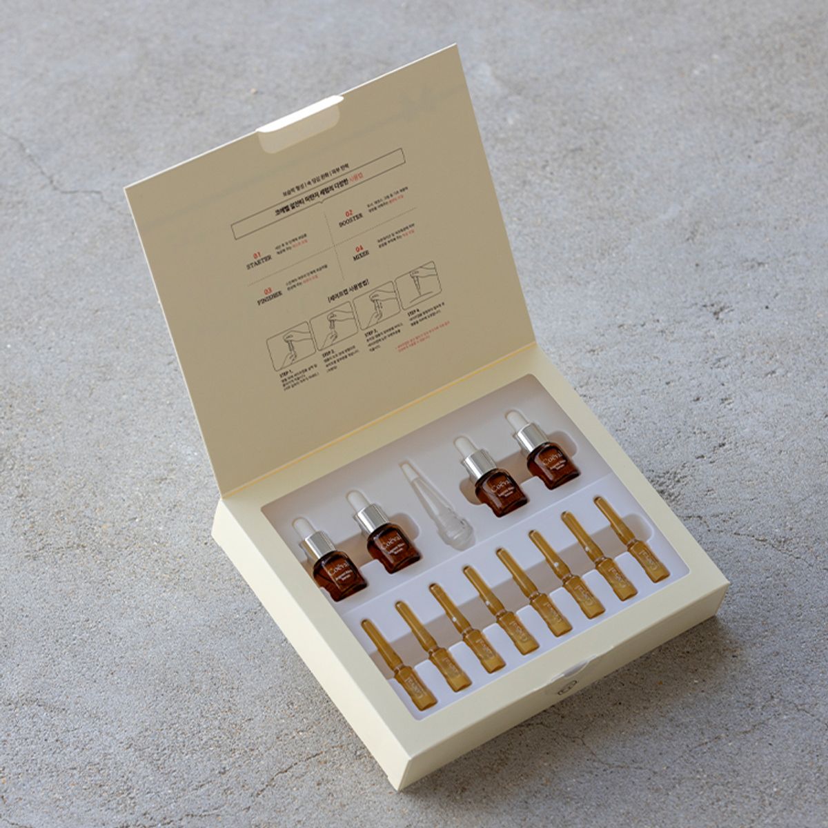 코에벨(COEVAL) 알쟌티 미랸지 부스터 세럼&앰플 ( 5ml x 4ea / 1ml x 8ea)