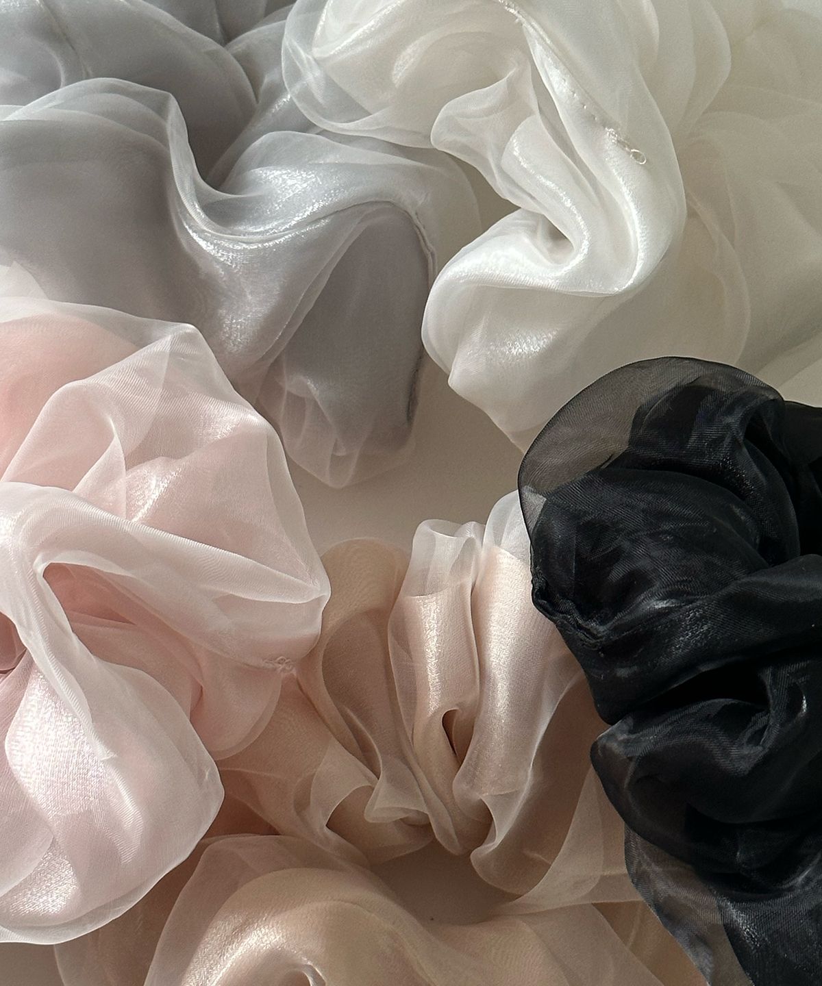 바이위켄드(BYWEEKEND) Double organza scrunchie
