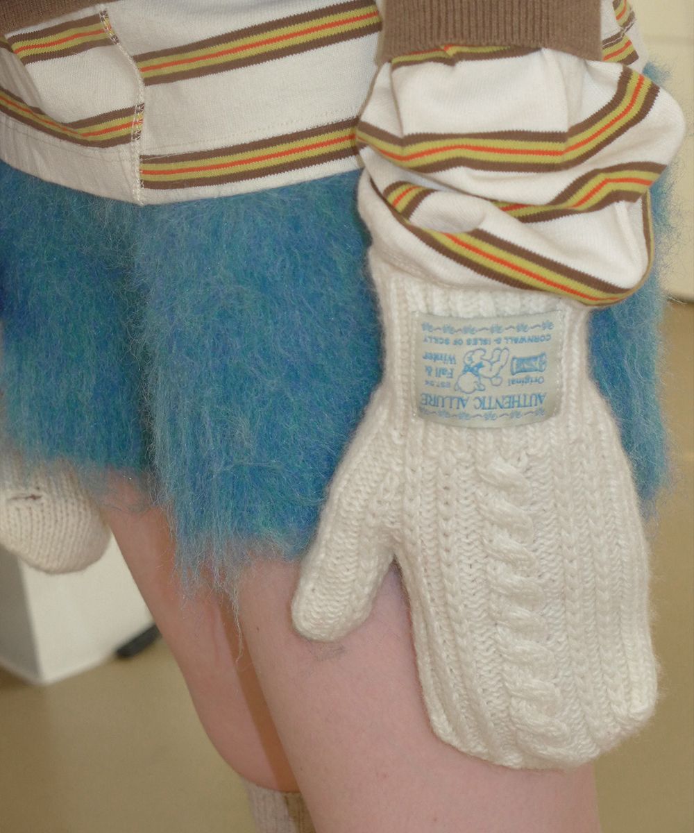 CABLE KNIT MITTENS - 6 colors - ROCKFISH WEATHERWEAR