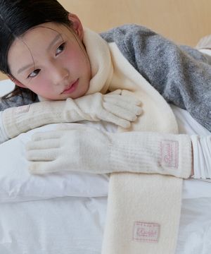 FLUFFY LONG GLOVES - 10 colors