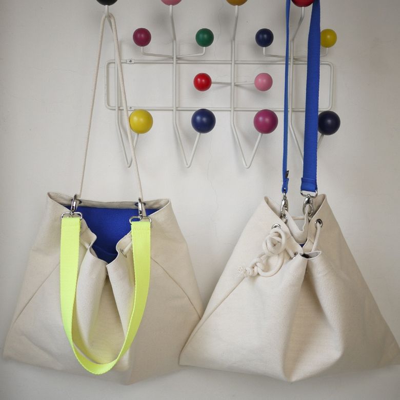 B drawstring bag(캔버스 백)