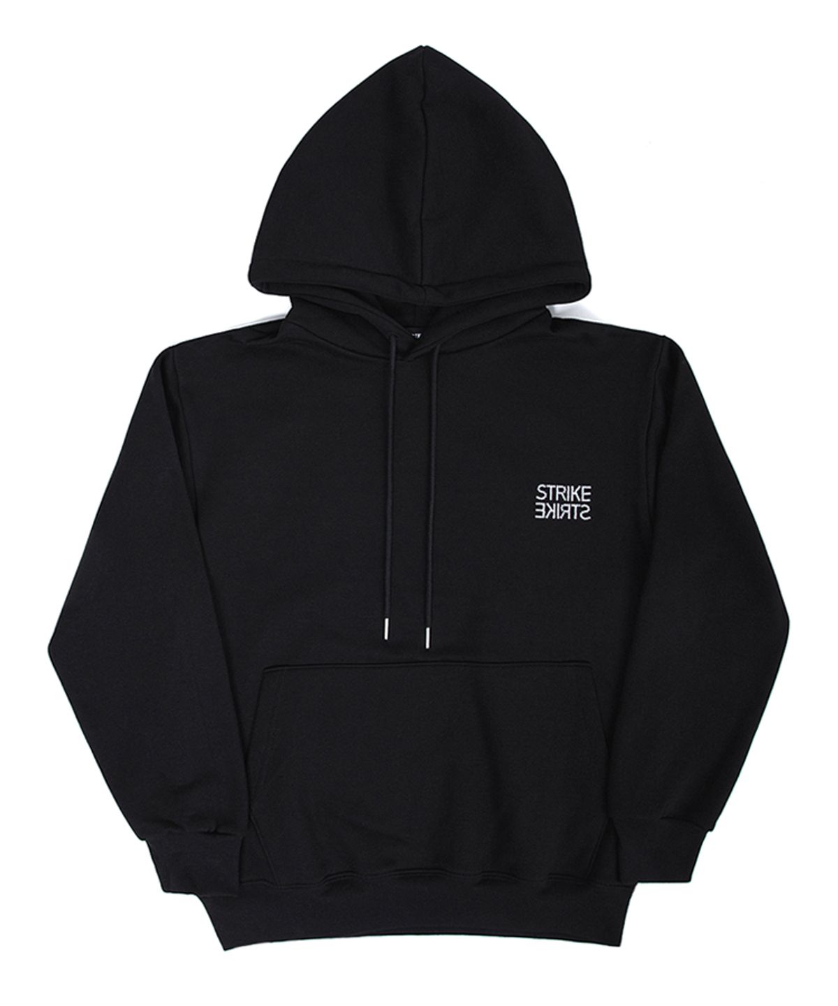 스트라이크(STRIKE) Soft Crystal Logo Over Hoodie (BLACK)