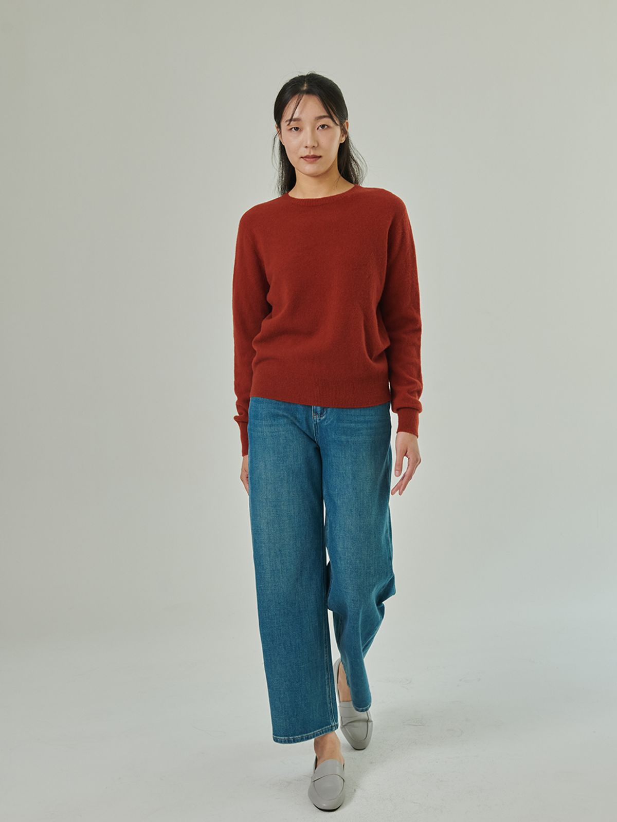 코엣(COETT) 와이드 데님 팬츠