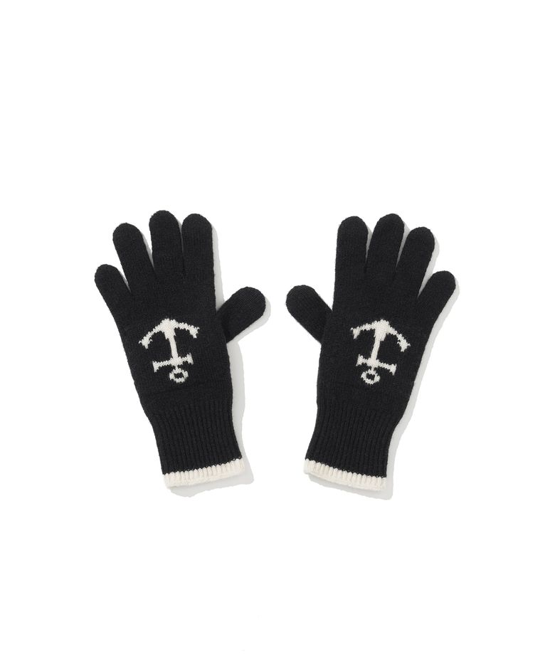 anchor glove black