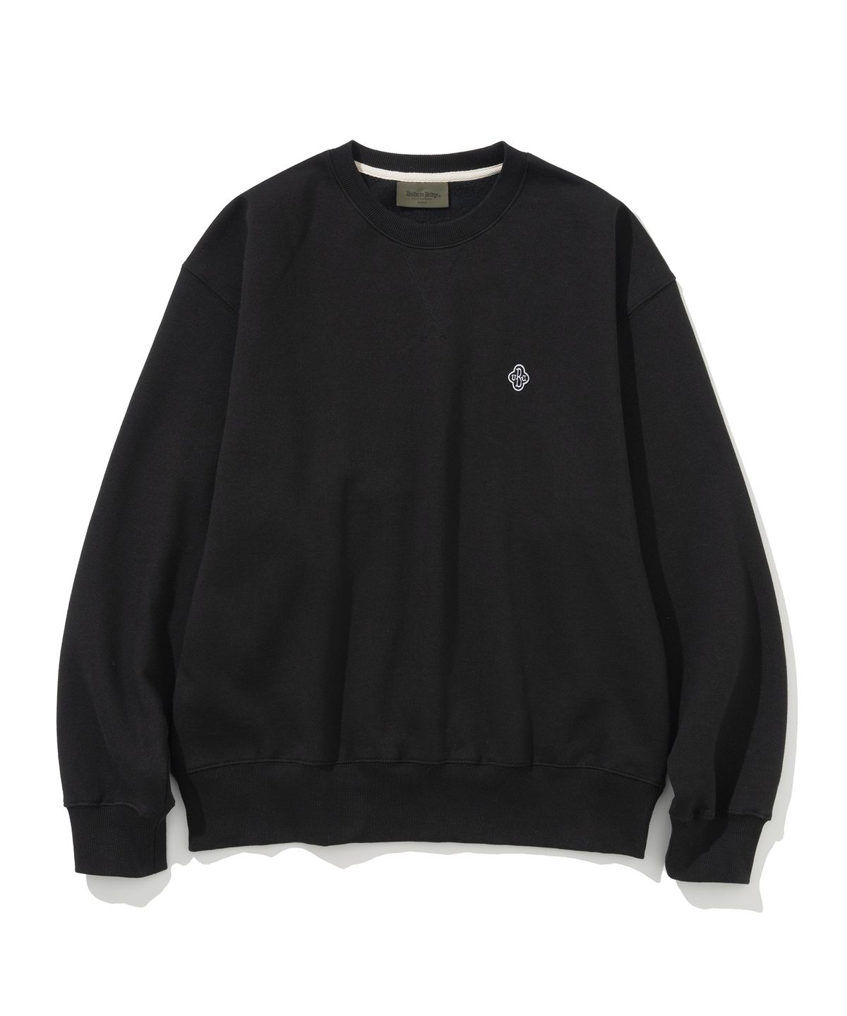 유니폼브릿지(UNIFORM BRIDGE) UBC basic sweatshirt(napping) black