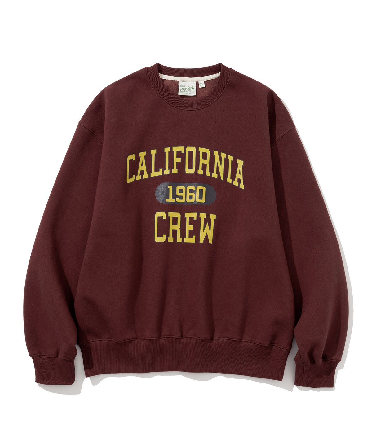 유니폼브릿지(UNIFORM BRIDGE) california crew sweatshirt(napping) wine