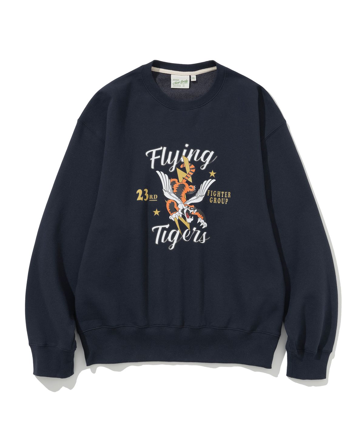 유니폼브릿지(UNIFORM BRIDGE) flying tigers sweatshirt(napping) navy
