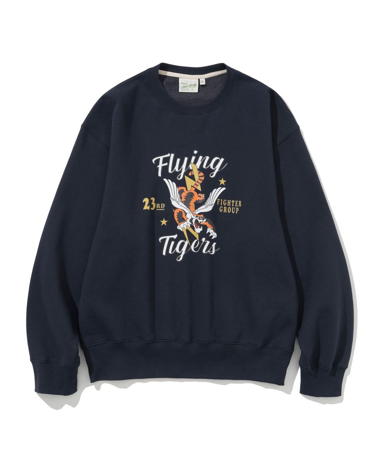 flying tigers sweatshirt(napping) navy